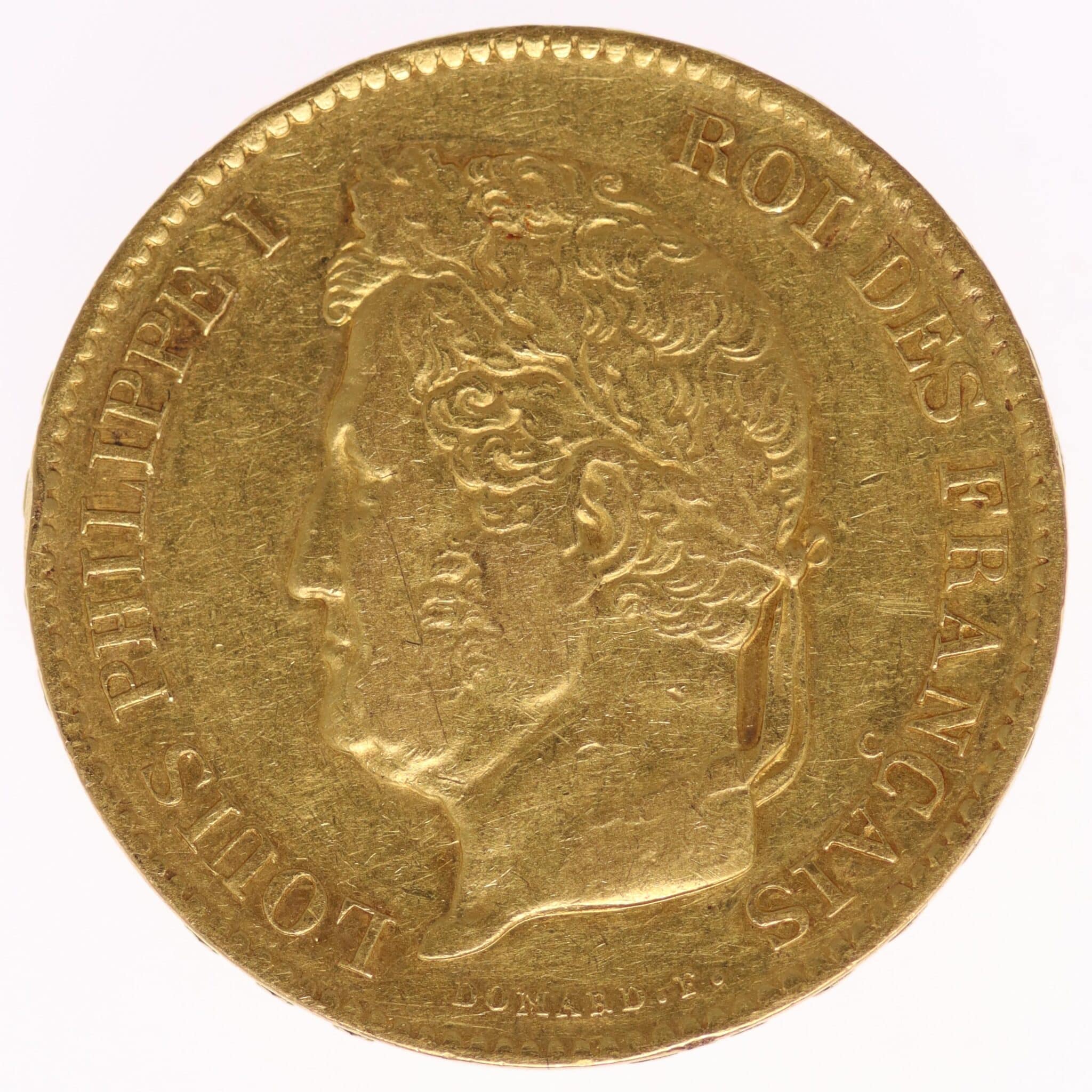 frankreich - Frankreich Louis Philippe I. 40 Francs 1833 A