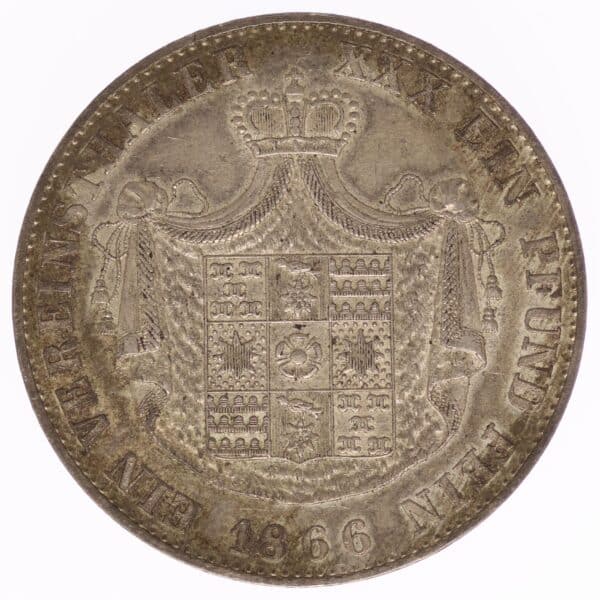 proaurum-lippe_detmold_vereinstaler_1866_13325_1 proaurum-lippe_detmold_vereinstaler_1866_13325_1