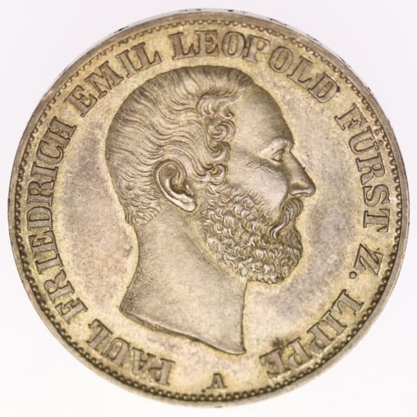 proaurum-lippe_detmold_vereinstaler_1866_13325_2 proaurum-lippe_detmold_vereinstaler_1866_13325_2