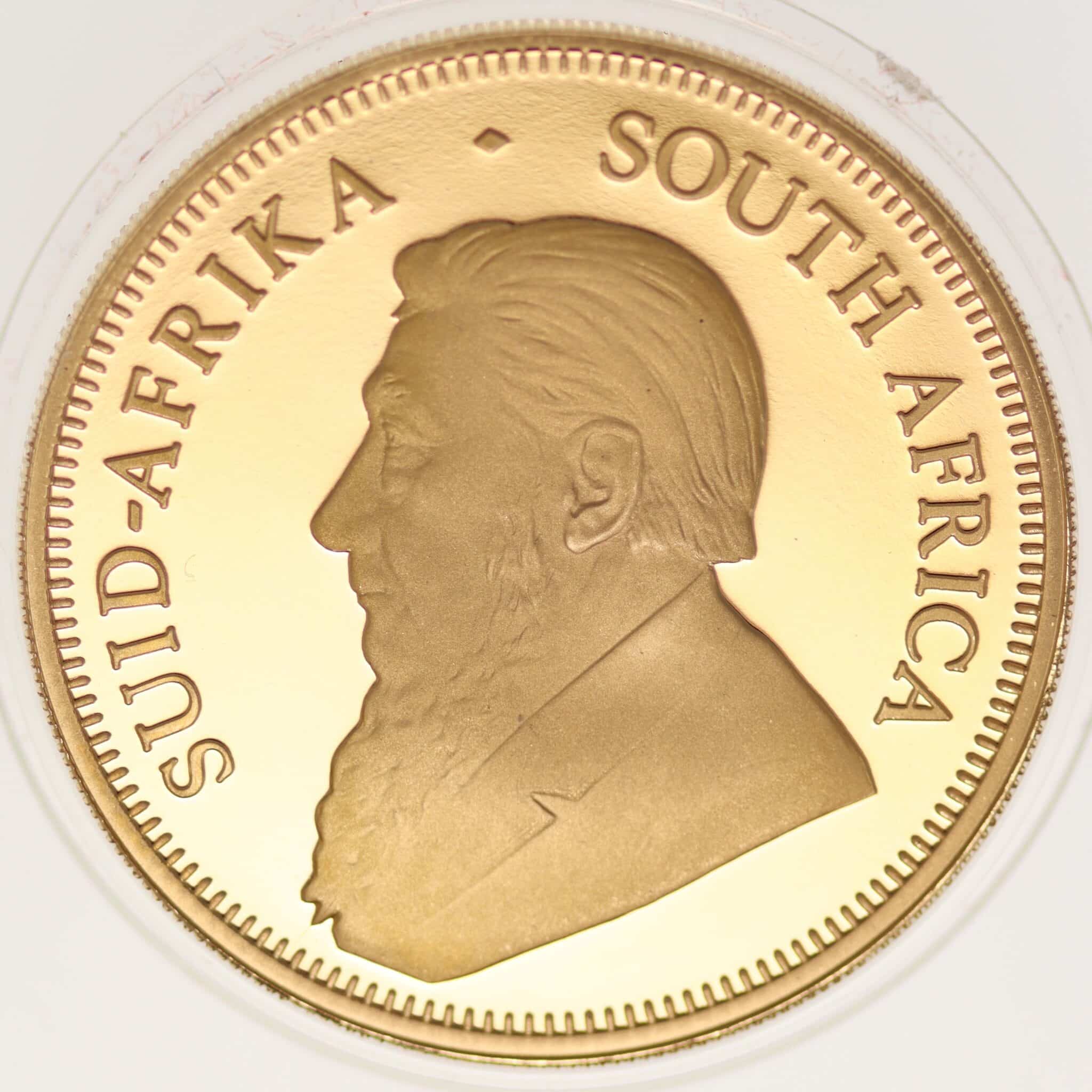 Südafrika Krügerrand 1 Unze 2009 proof suedafrika - Südafrika Krügerrand 1 Unze 2009 proof
