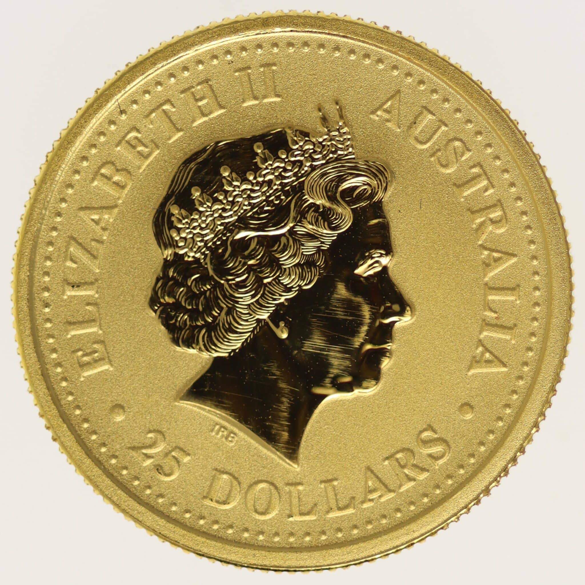 australien - Australien Lunar Serie I Drache 25 Dollars 2000 1/4 Unze