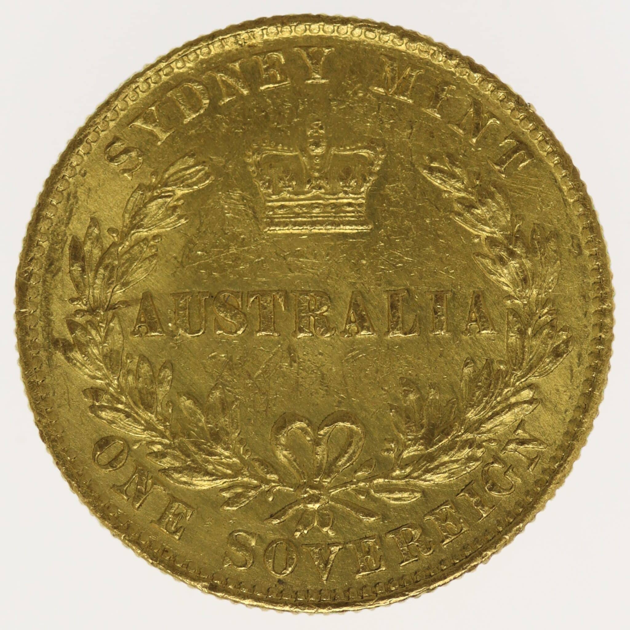 Australien Victoria Sovereign 1867 australien - Australien Victoria Sovereign 1867
