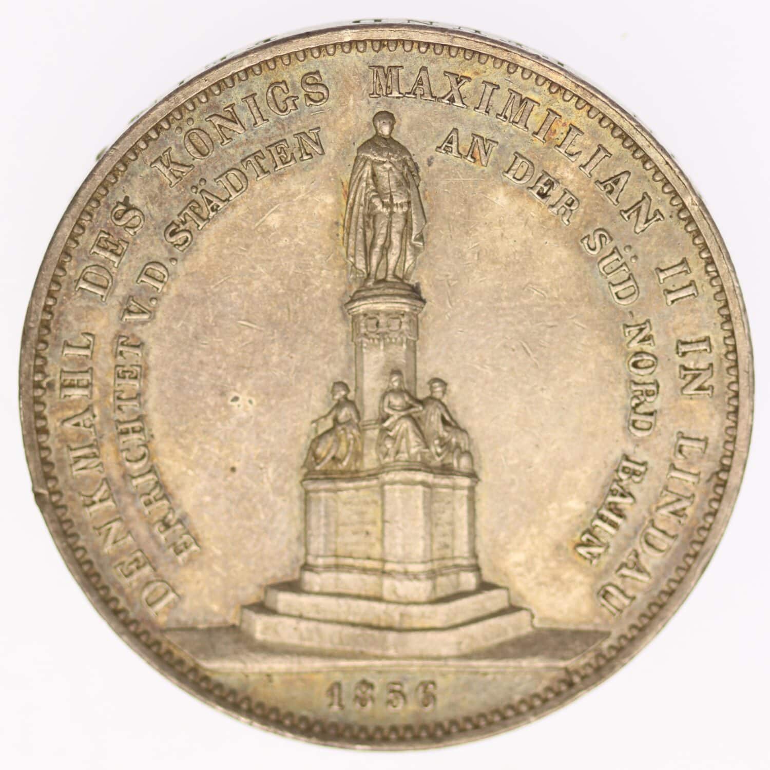 proaurum-bayern_maximilian_doppeltaler_1856_lindau_13448_4 proaurum-bayern_maximilian_doppeltaler_1856_lindau_13448_4