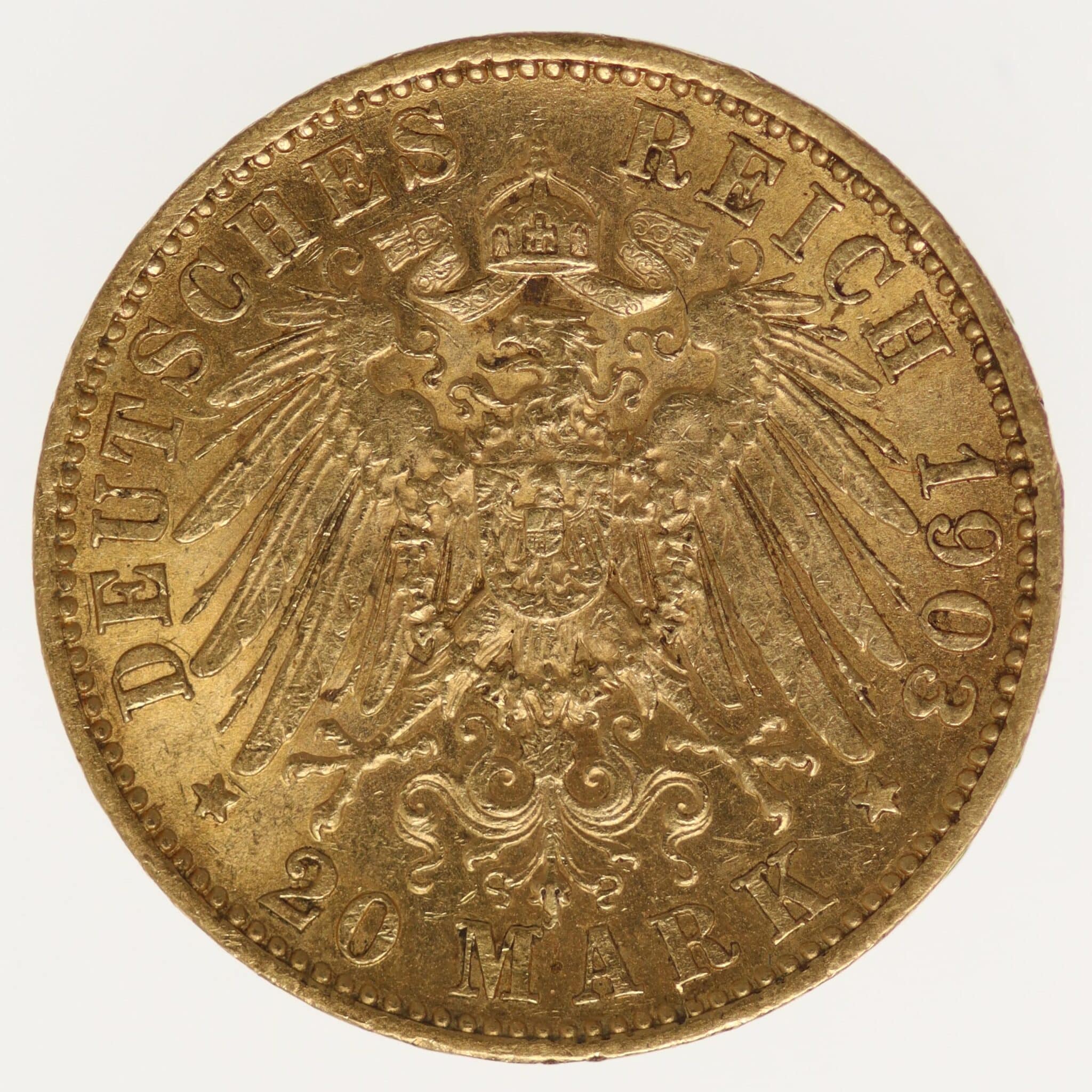 Sachsen Georg 20 Mark 1903 deutsches-kaiserreich-ab-1871 - Sachsen Georg 20 Mark 1903