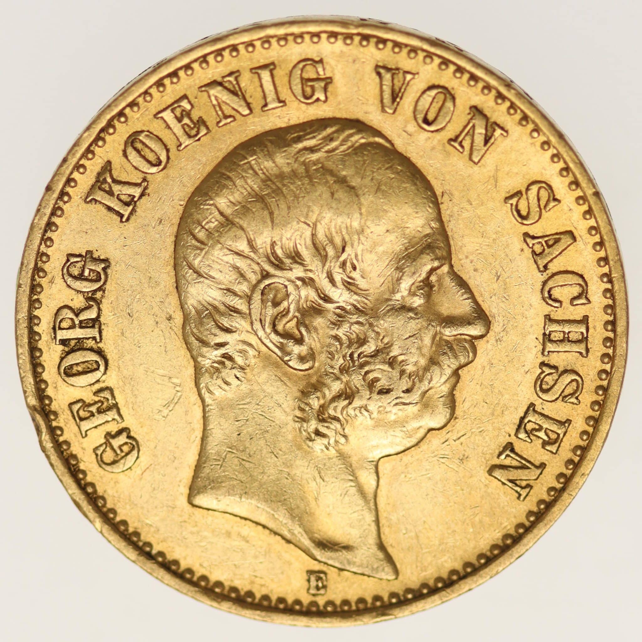 Sachsen Georg 20 Mark 1903 deutsches-kaiserreich-ab-1871 - Sachsen Georg 20 Mark 1903