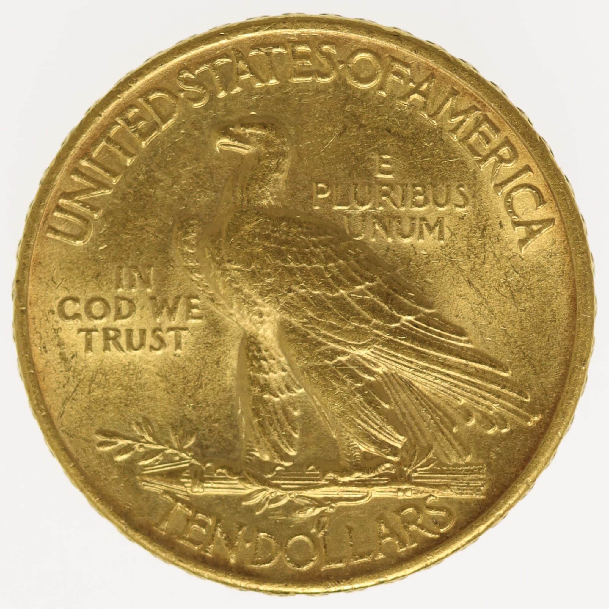 usa - USA 10 Dollars 1908 Indianer