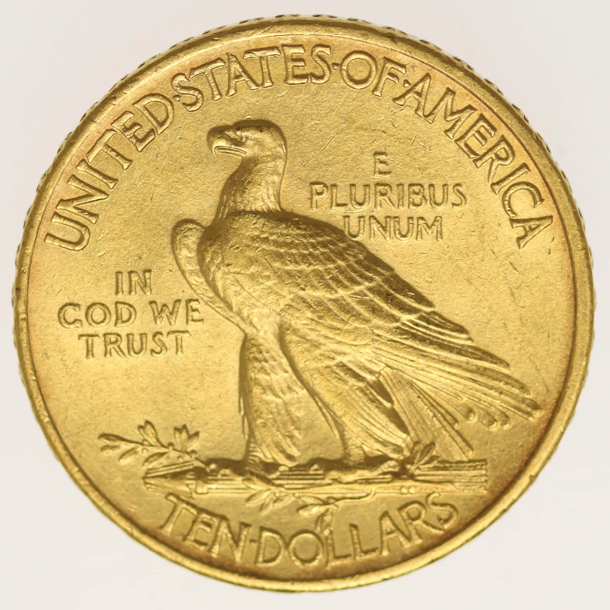 usa - USA 10 Dollars 1908 Indianer