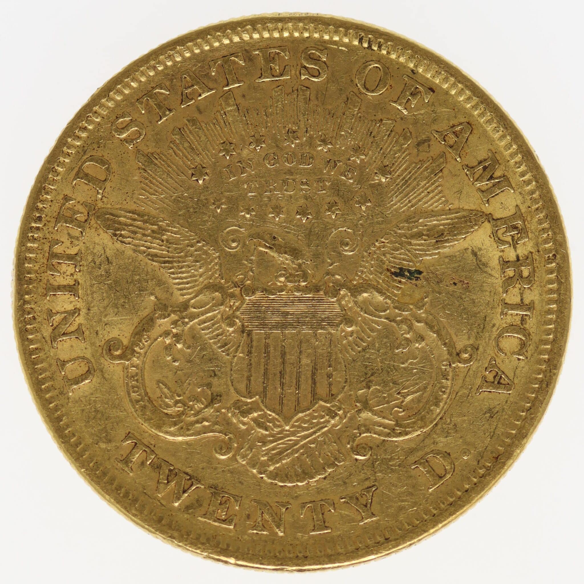 usa - USA 20 Dollars 1873 Liberty / Kopf